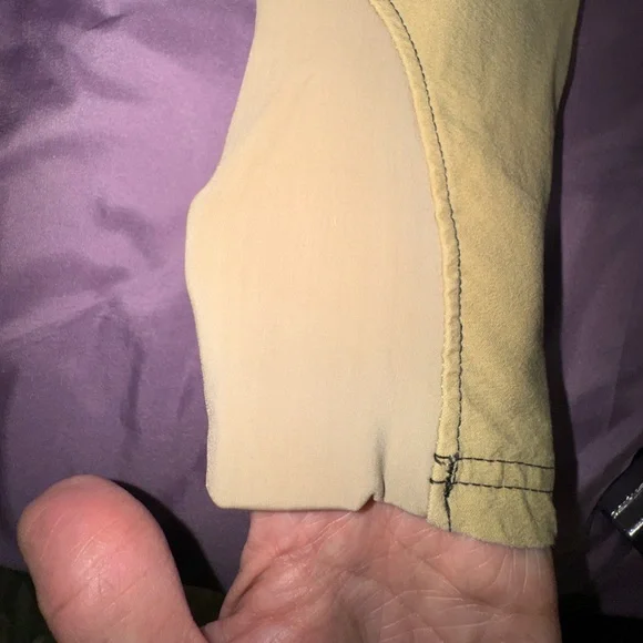 Equine Couture Tan Equestrian Riding Pants. Size 24 sporty Natalia - Picture 7 of 11